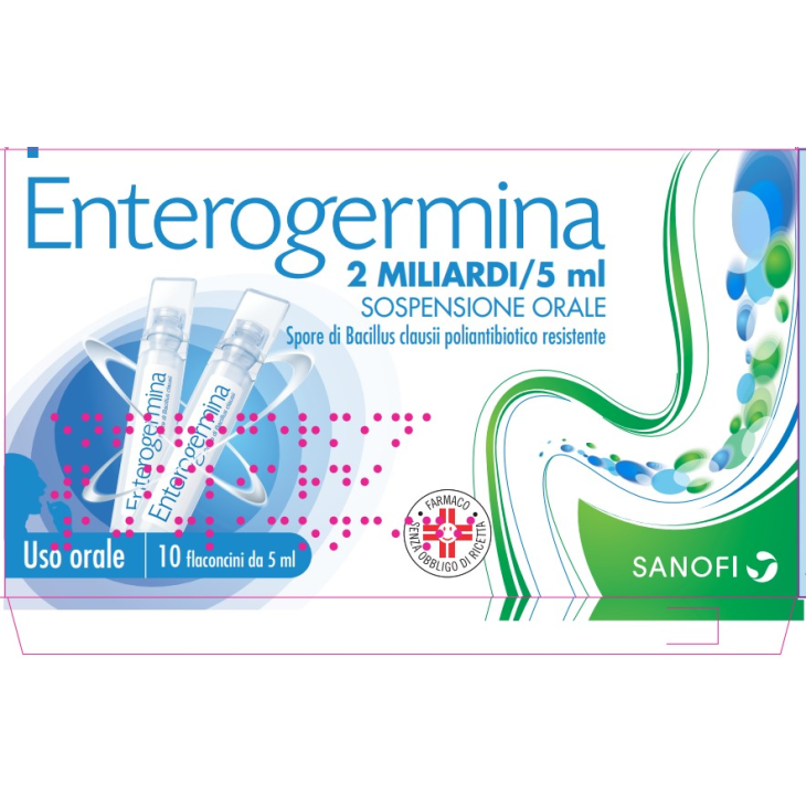 Enterogermina*os 10fl 2mld/5ml