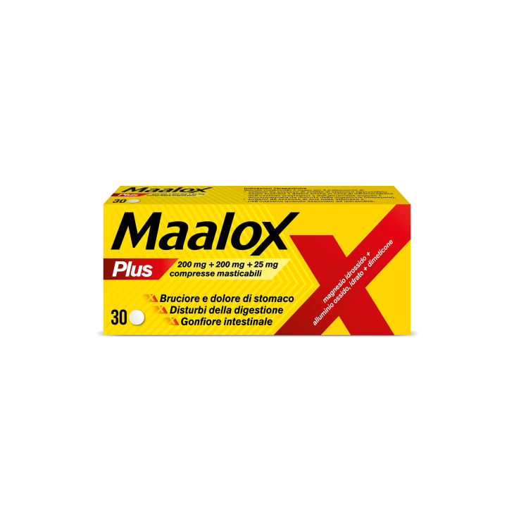 Maalox Plus*30cpr Mast