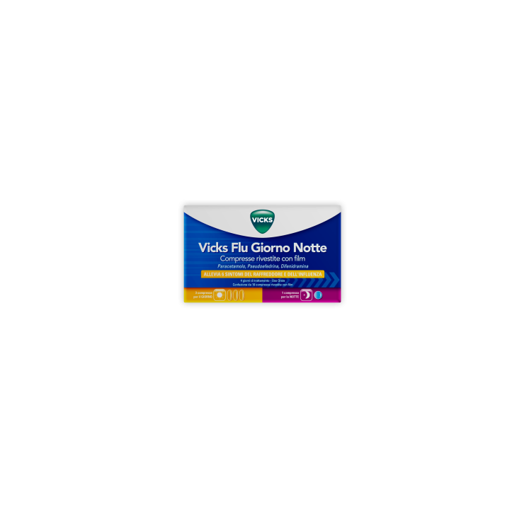 Vicks Flu Giorno Notte*12+4cpr