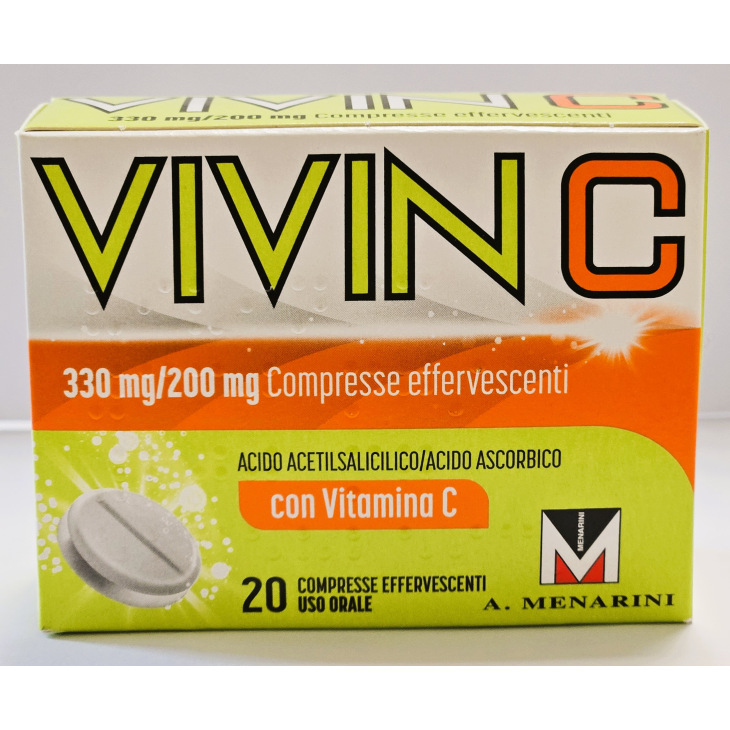 Vivin C*20cpr Eff 330mg+200mg